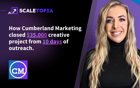 How we helped Cumberland Marketing book 15 meetings in their first 10 days of outreach ($35k Video & branding project)